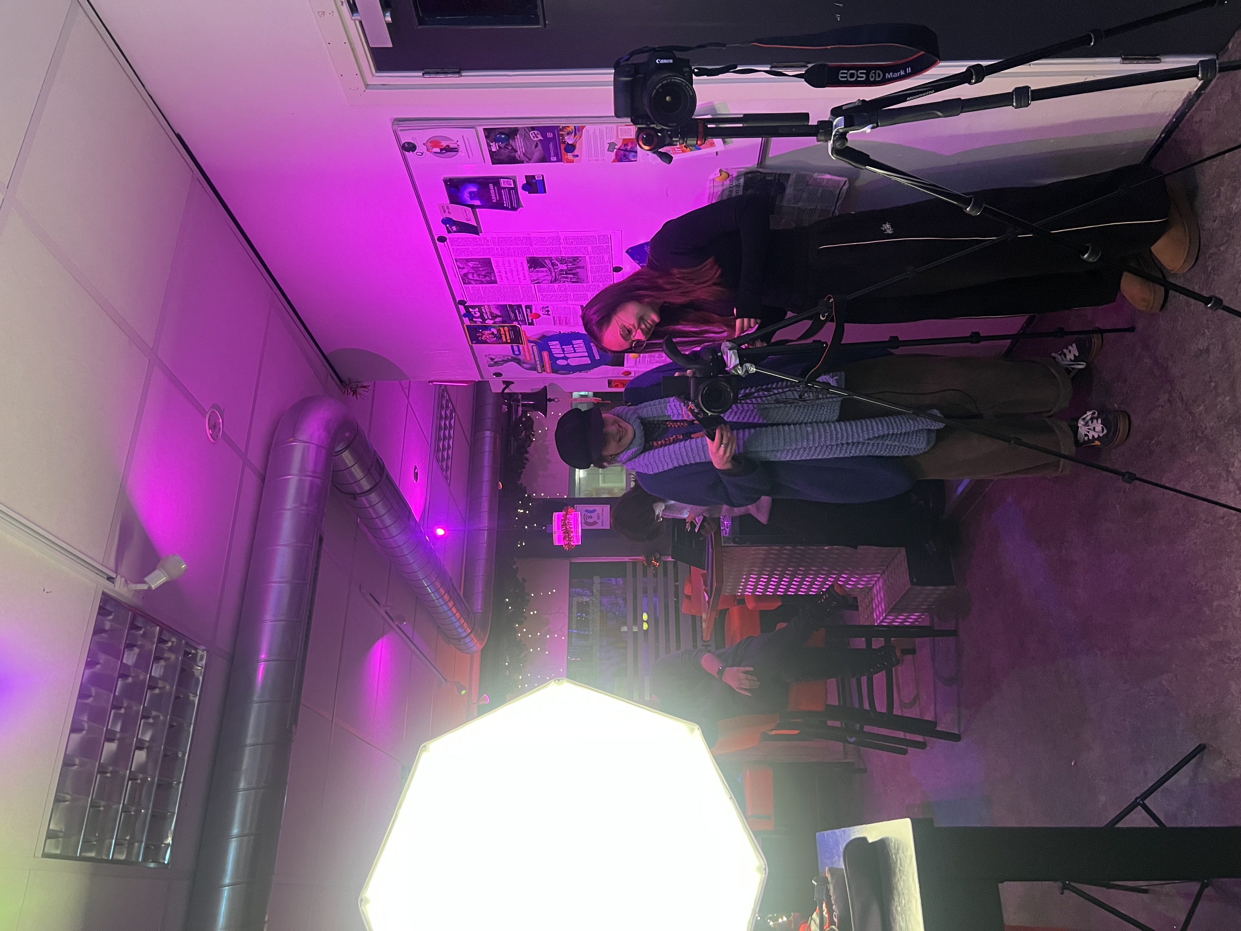 Pride content filming